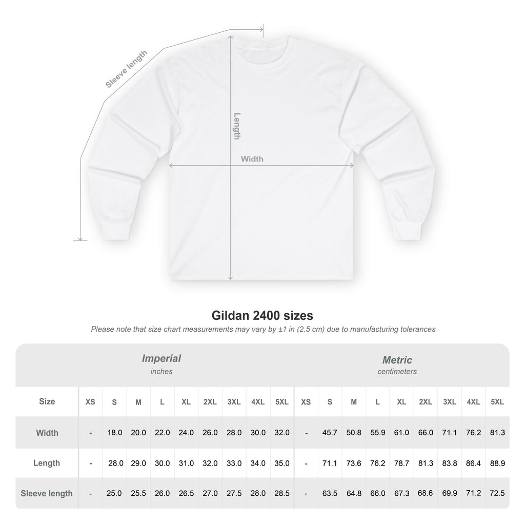 Warped WWF Ultra Cotton Long Sleeve Tee