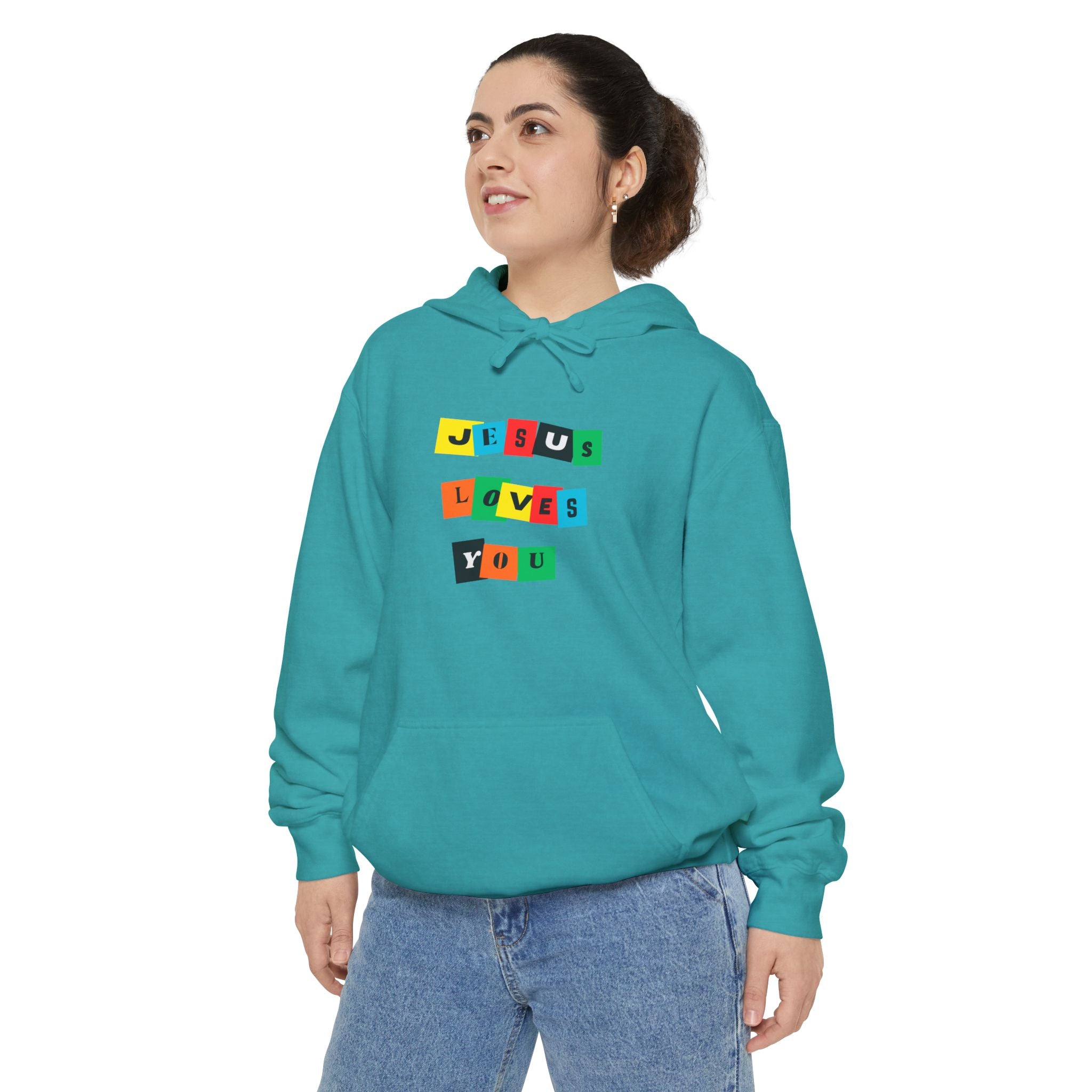 Color Block JLY You Hoodie