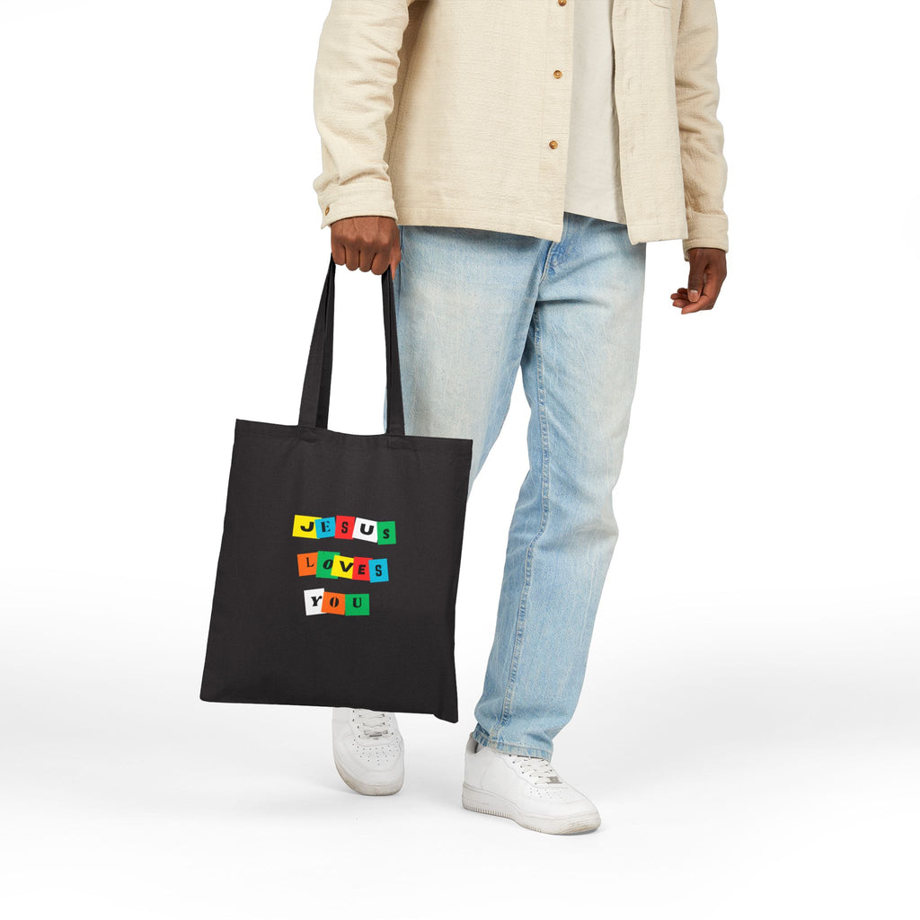 Color Block JLY Tote Bag