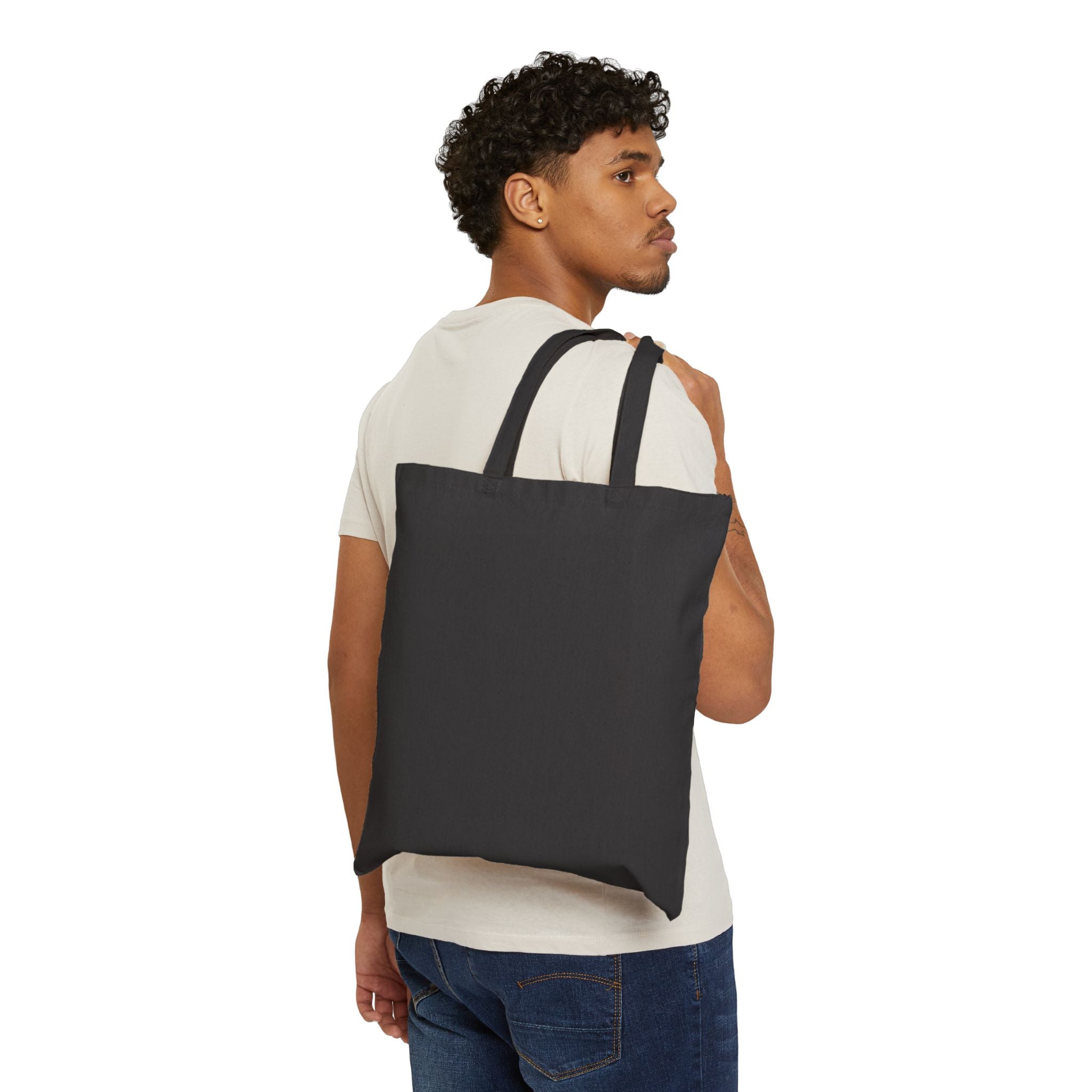 Works with Faith Cotton Canvas Tote Bag