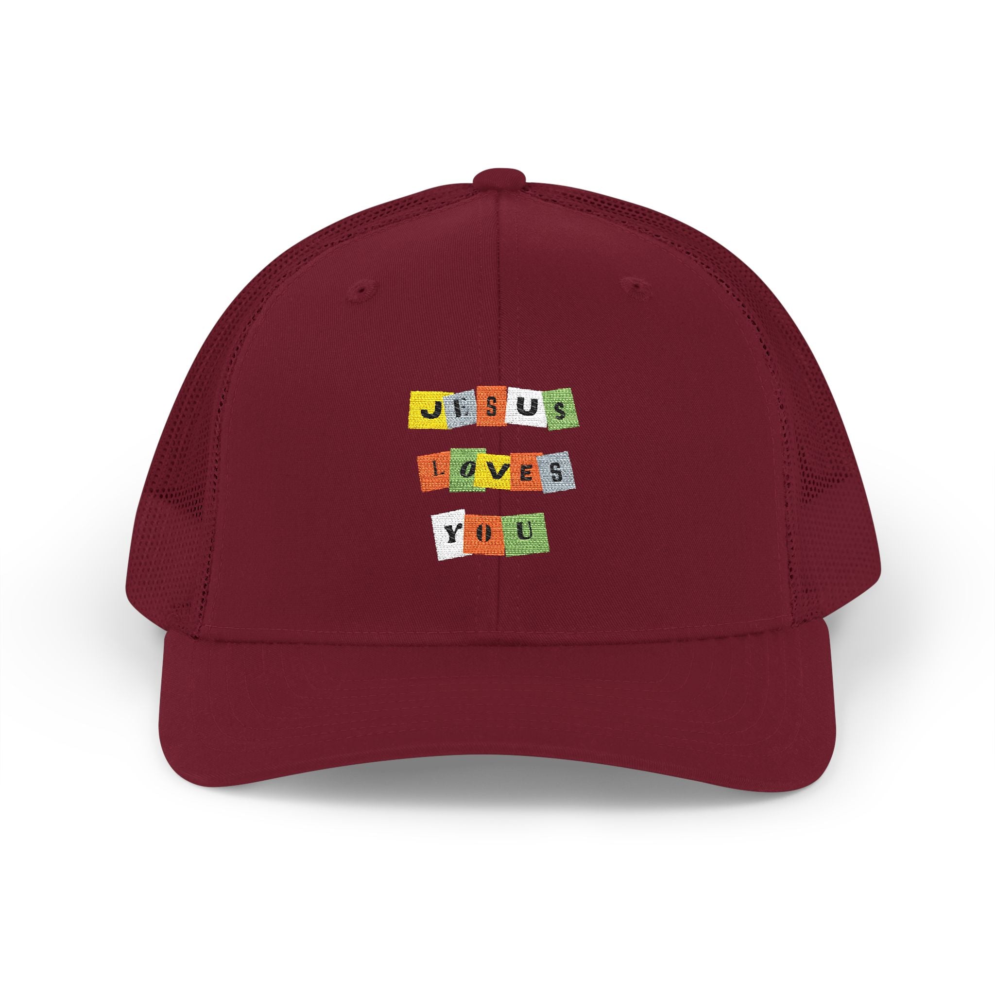 Color Block JLY Embroidered Cap