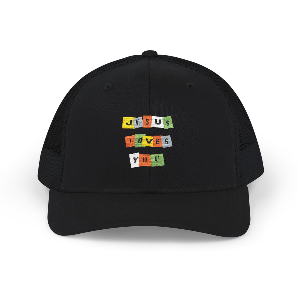 Color Block JLY Embroidered Cap