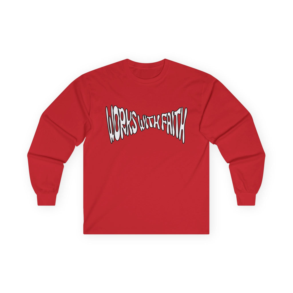 Warped WWF Ultra Cotton Long Sleeve Tee
