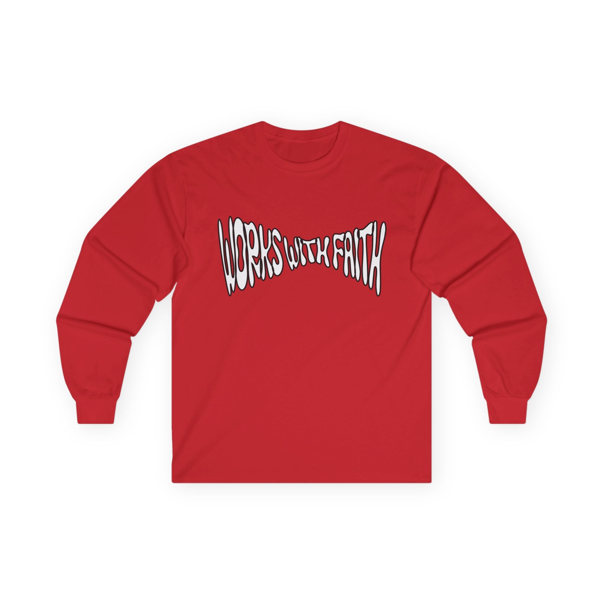 Warped WWF Ultra Cotton Long Sleeve Tee