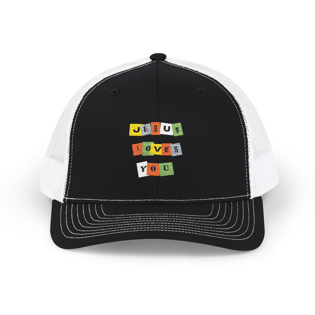 Color Block JLY Embroidered Cap