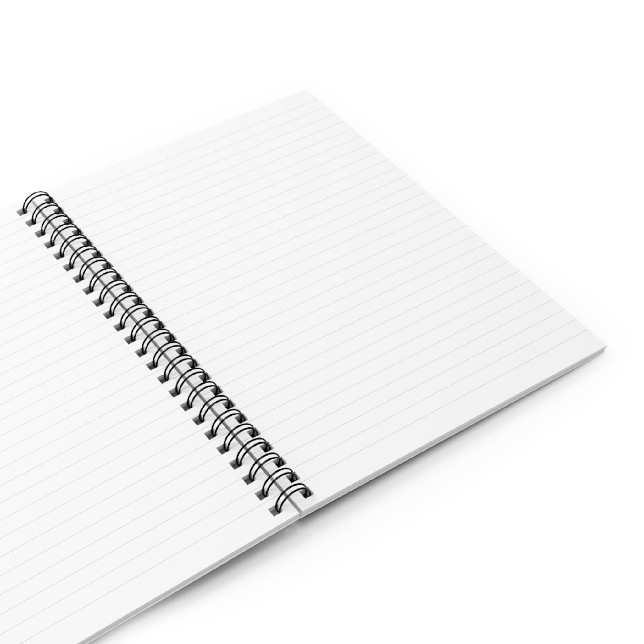 Works with Faith Black Spiral Notebook