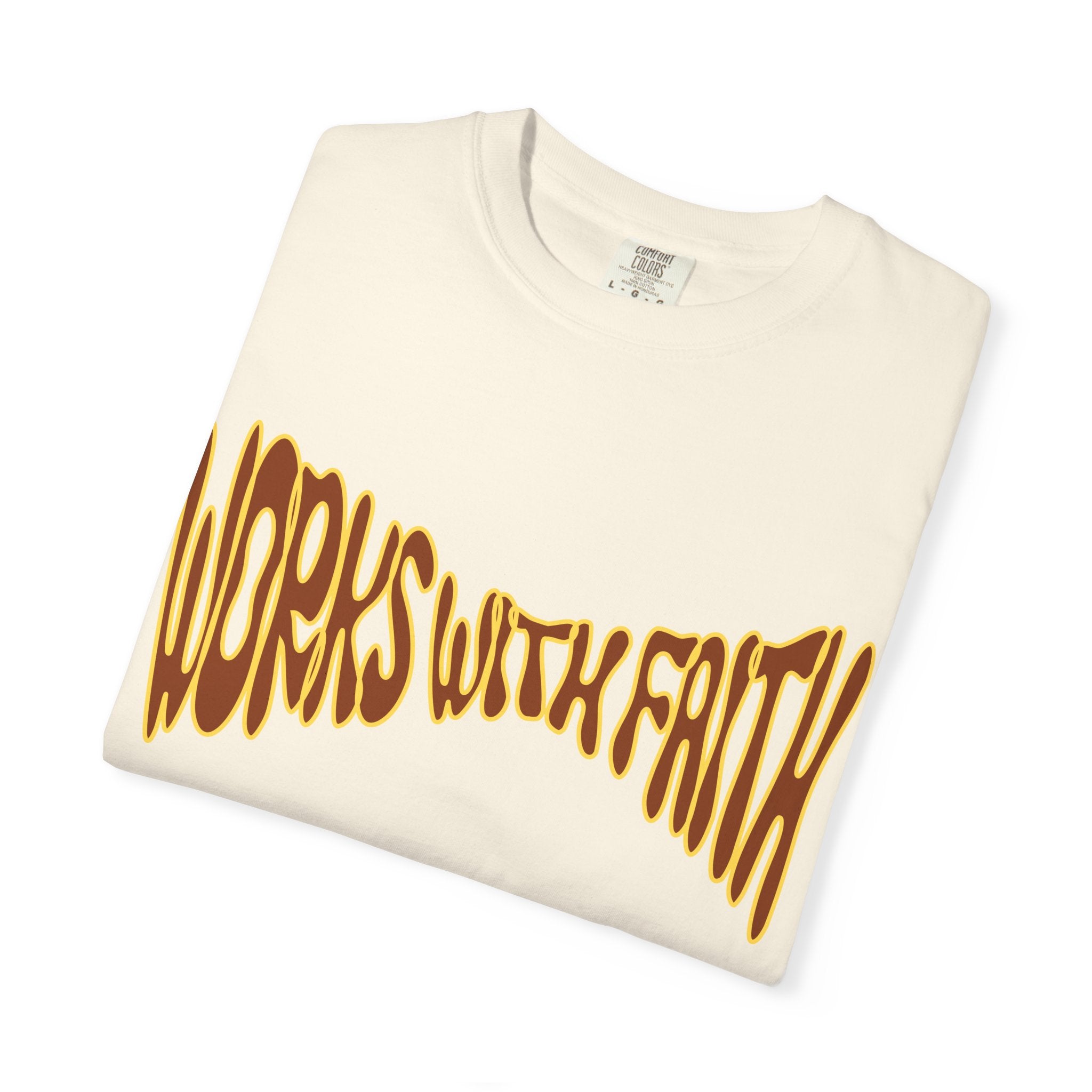 Warped Smiley Cross WWF Tee