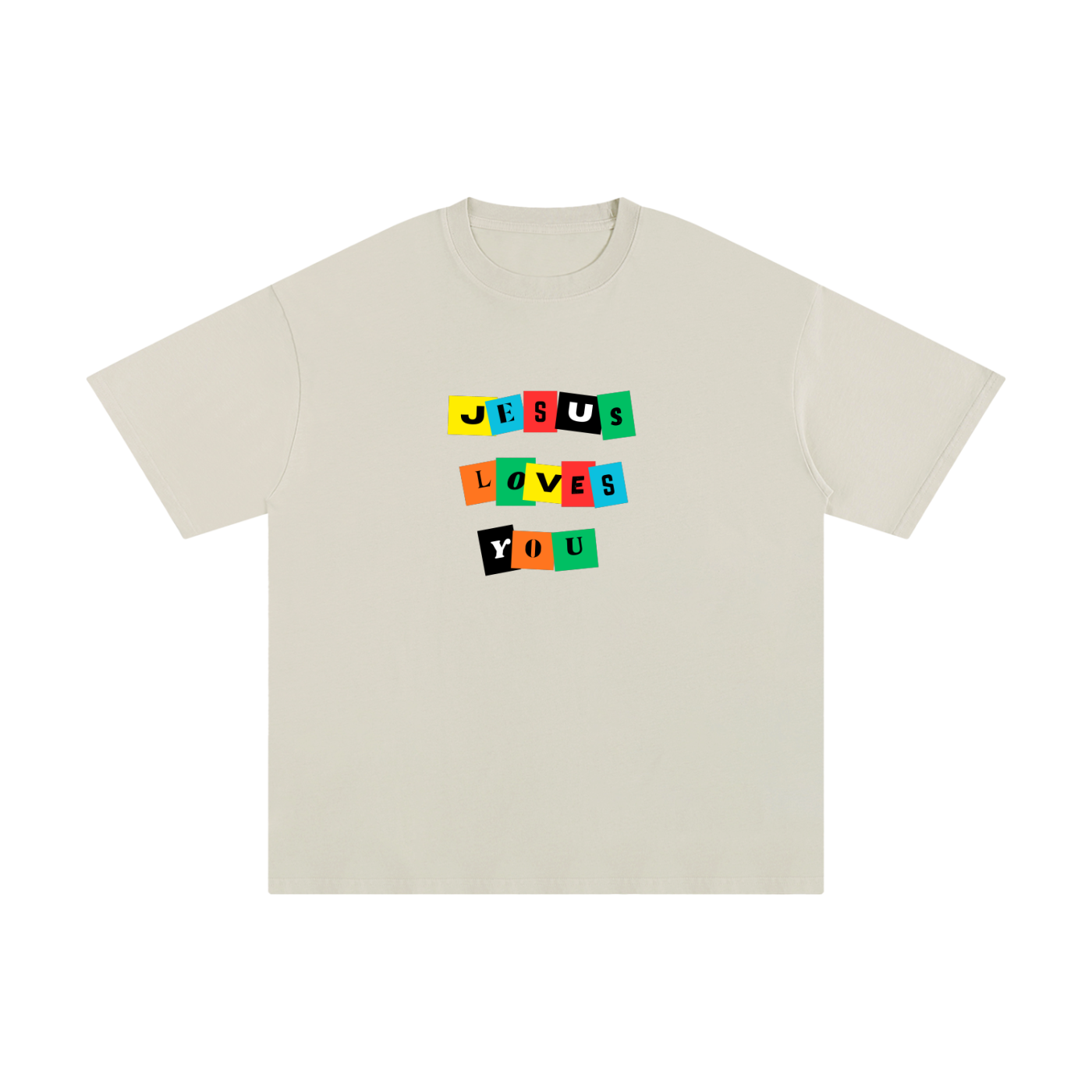 Color Block JLY WHT T-Shirt