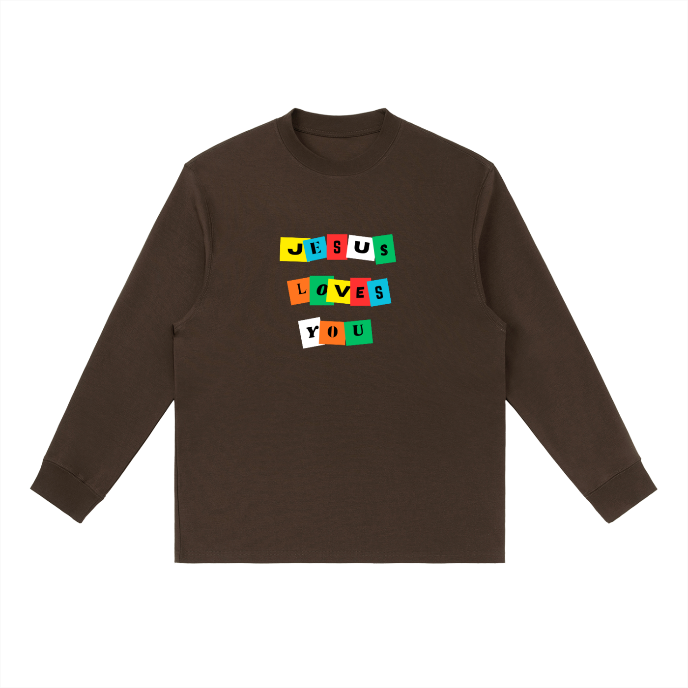 Color Block DARK TONE LNG SLV