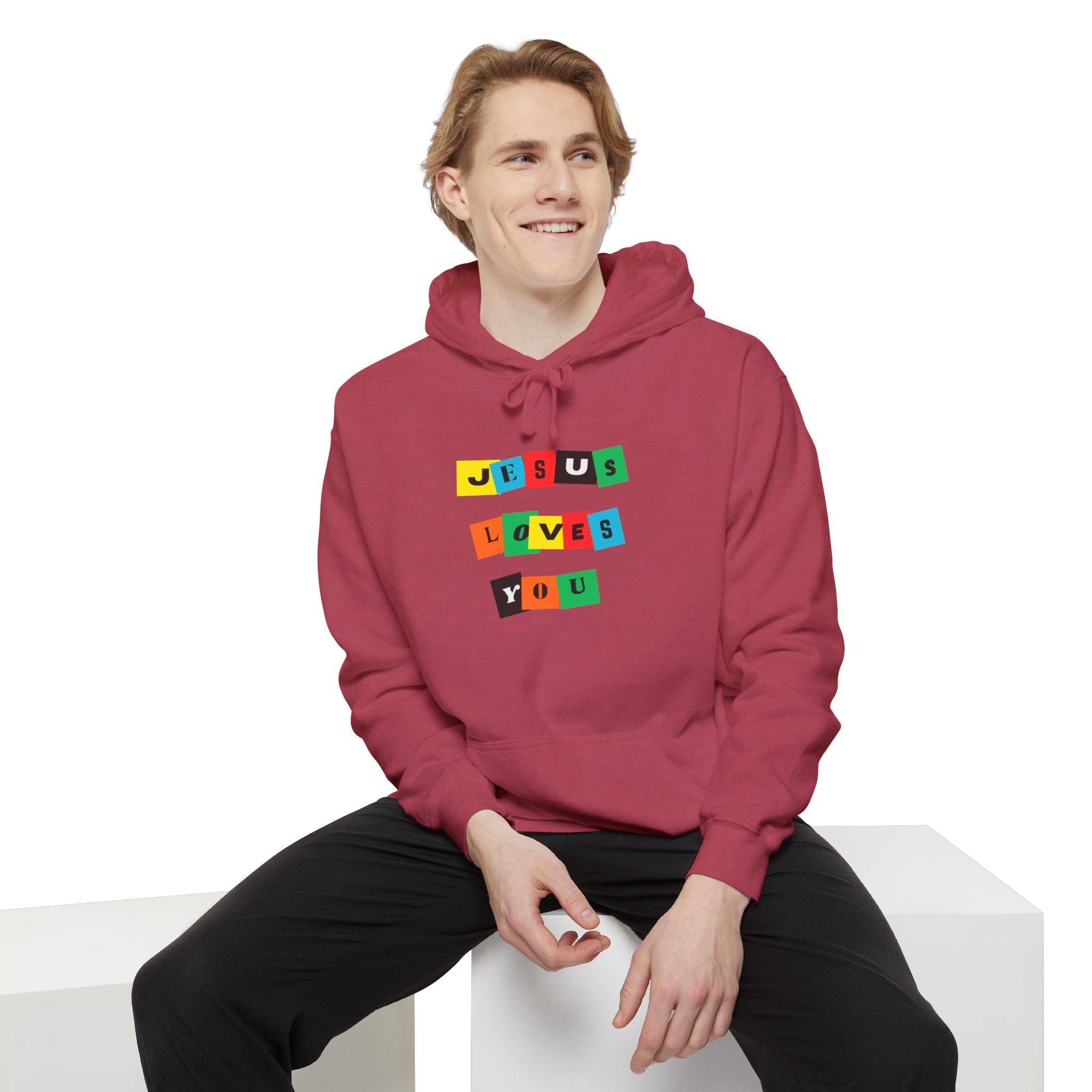 Color Block JLY You Hoodie