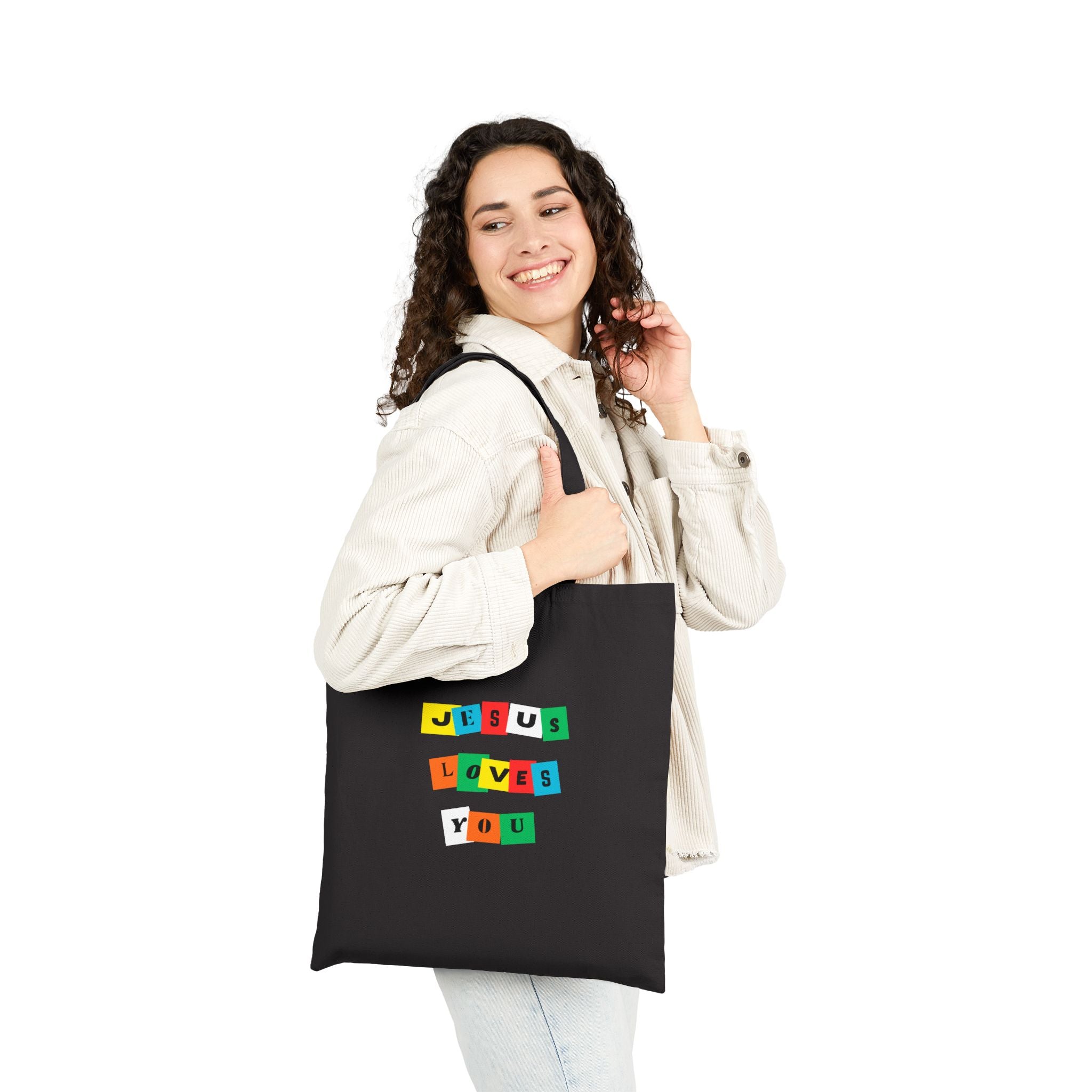 Color Block JLY Tote Bag