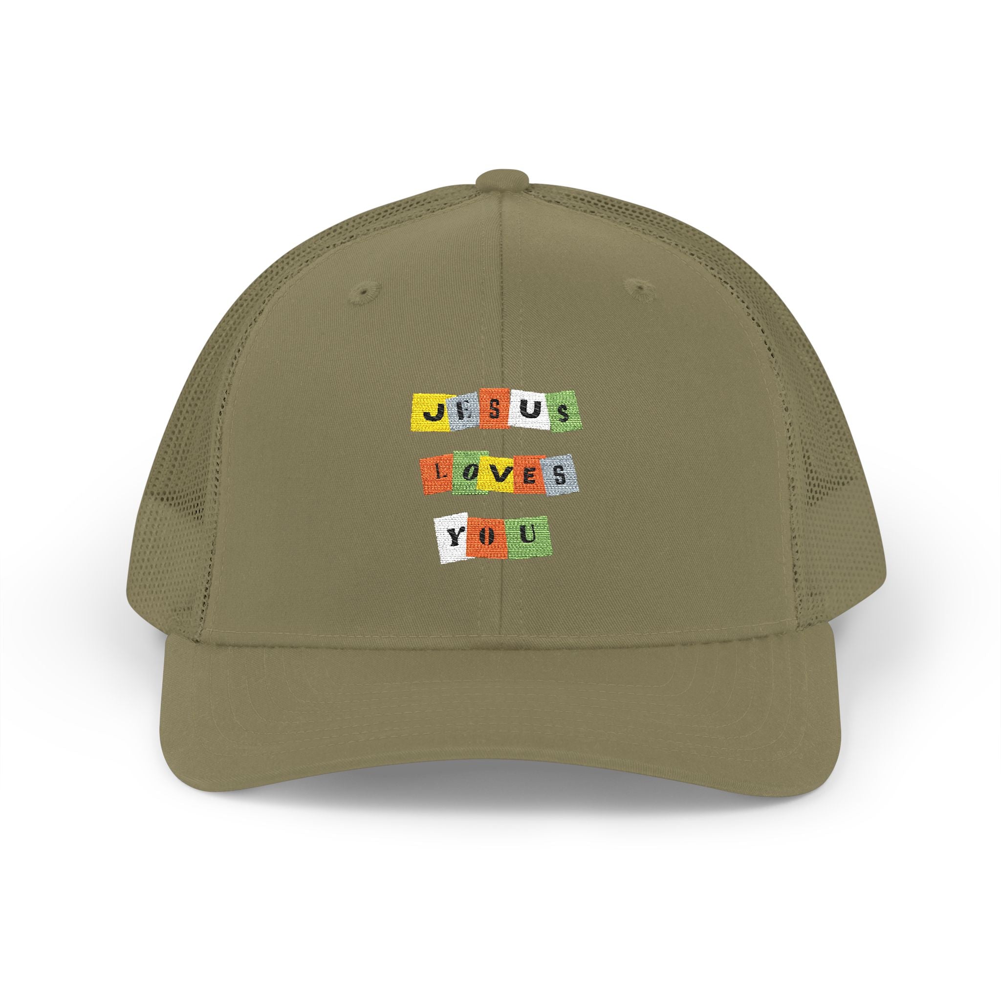 Color Block JLY Embroidered Cap