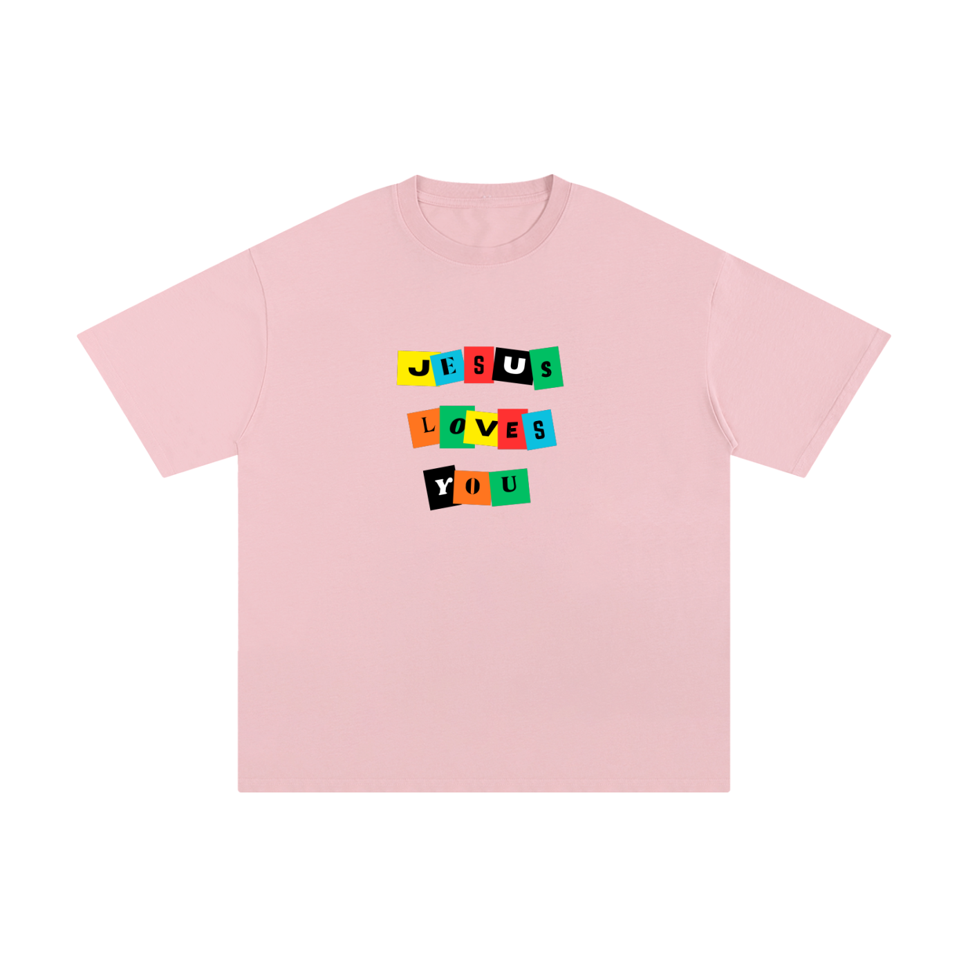 Color Block JLY WHT T-Shirt