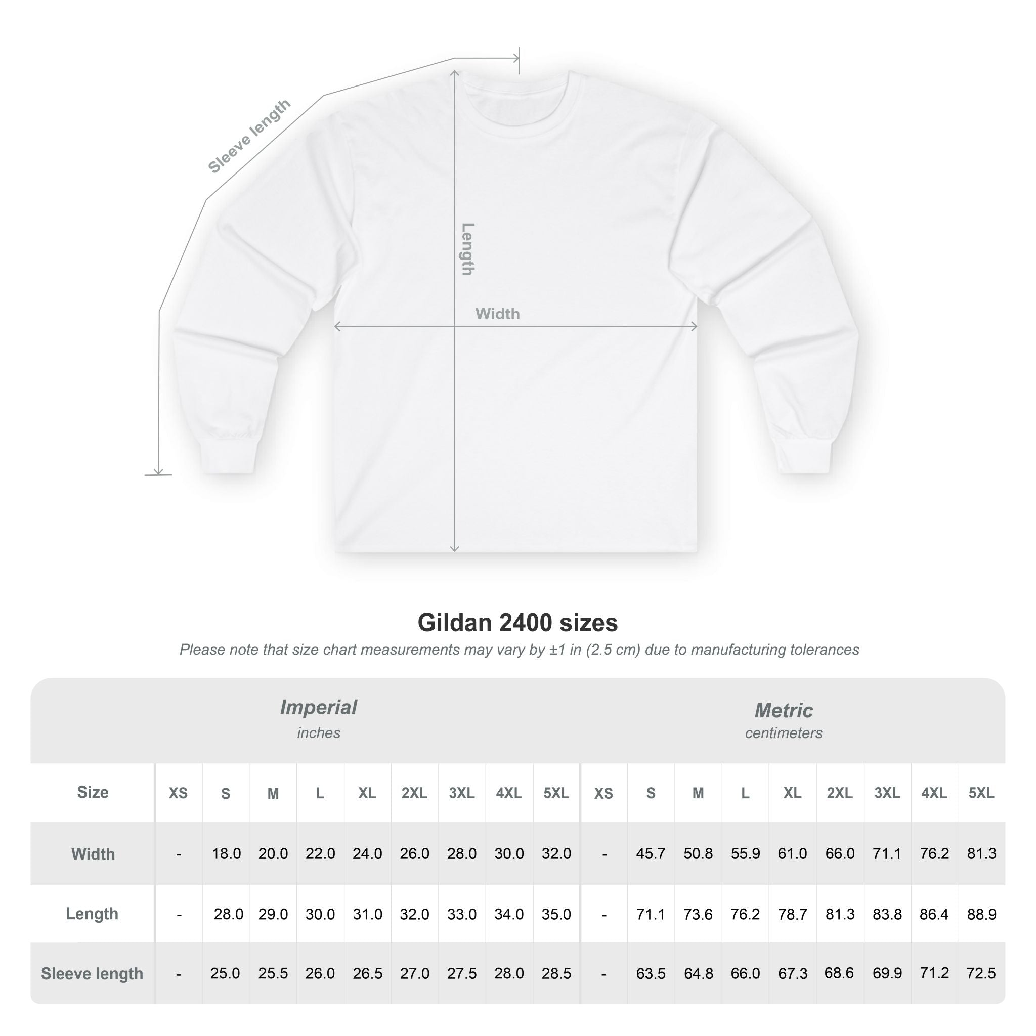 Warped WWF Ultra Cotton Long Sleeve Tee