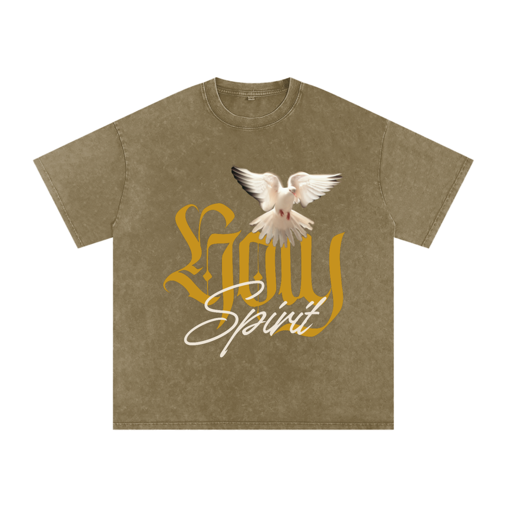 Snow Washed Brown Holy Spirit Dove