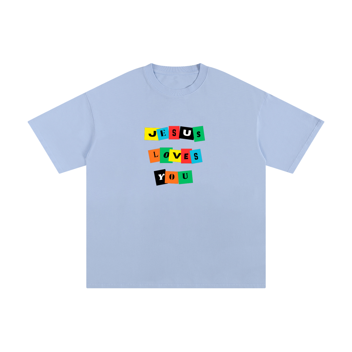 Color Block JLY WHT T-Shirt