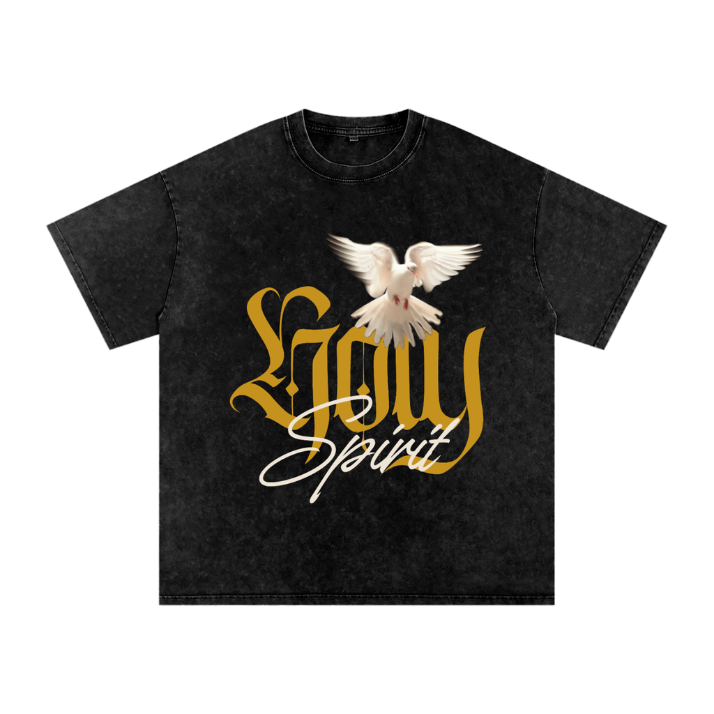 Snow Washed Black Holy Spirit Dove