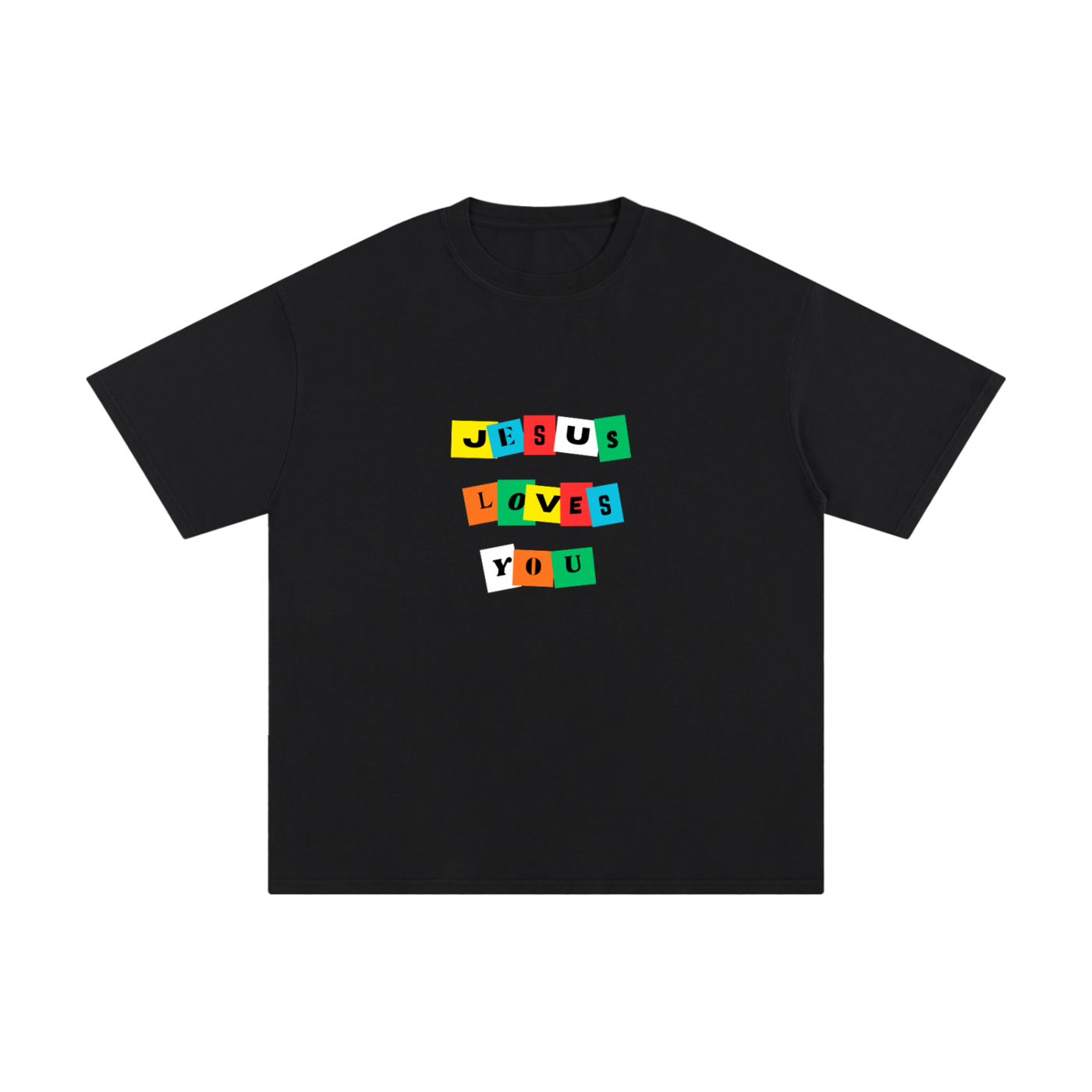 Color Block JLY BLCK T-Shirt