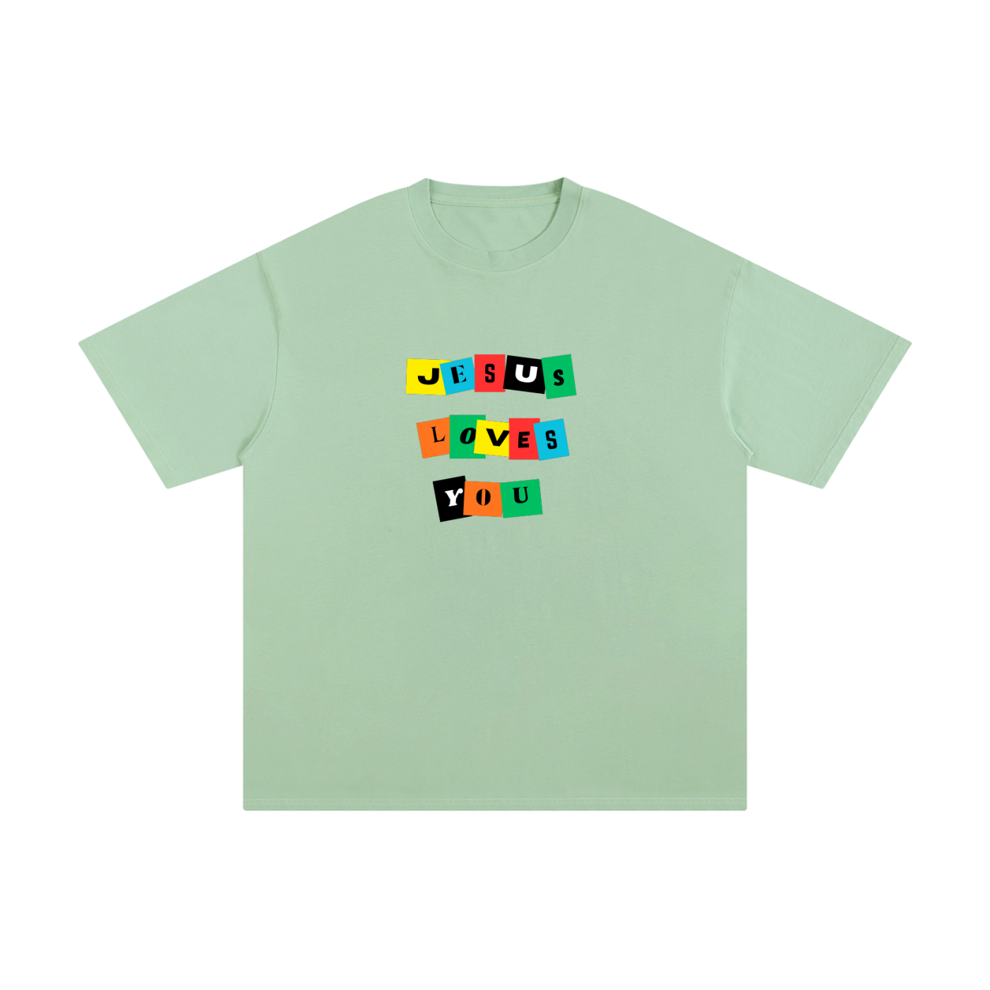Color Block JLY WHT T-Shirt